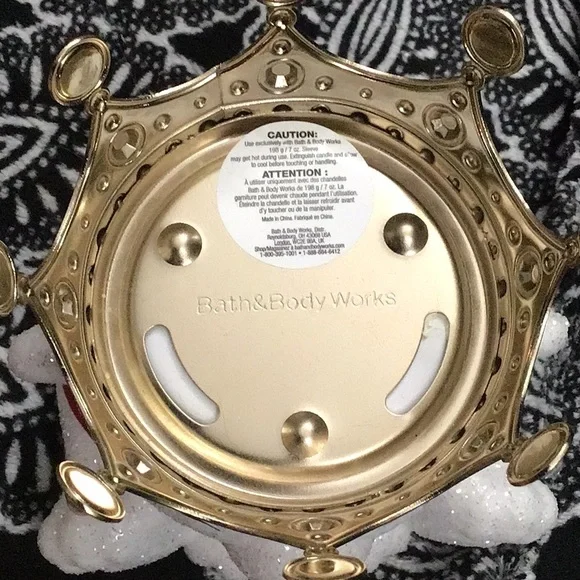 Bath and body works royal bear single wick holder - Picture 2 of 3